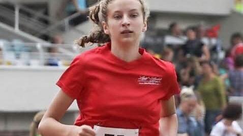 Auf der Laufbahn erfolgreich: Laura Johannes.  Foto: Reinhold Nürnberger