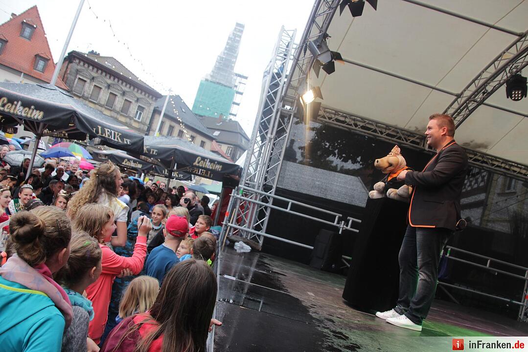 Korbmarkt 2016 in Lichtenfels am Samstag