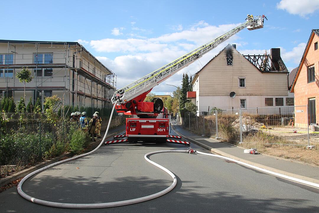 Großbrand in Lichtenfels