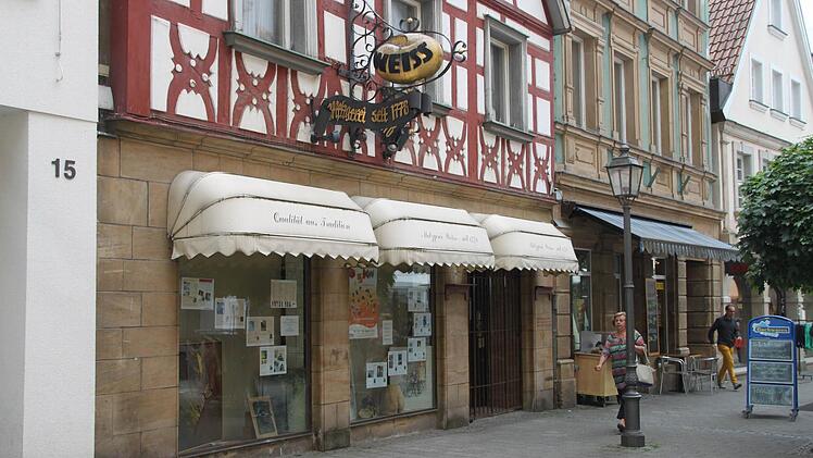 Die frühere Filiale der Metzgerei Weiß in der Langgasse ist verwaist.