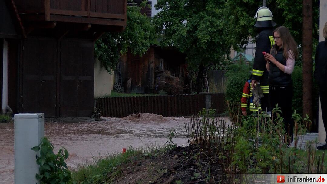 Unwetter in Frankendorf
