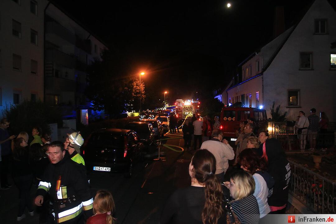 Brand in Mehrfamilienhaus in Memmelsdorf