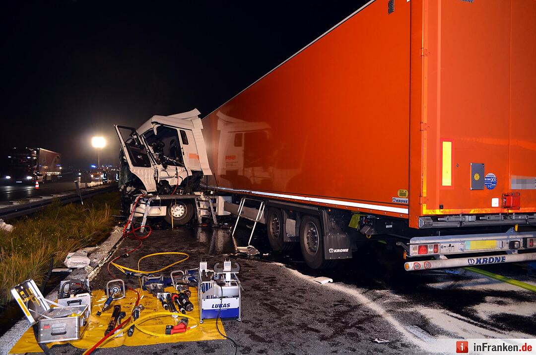 Tödlicher Unfall auf A3 bei Weibersbrunn