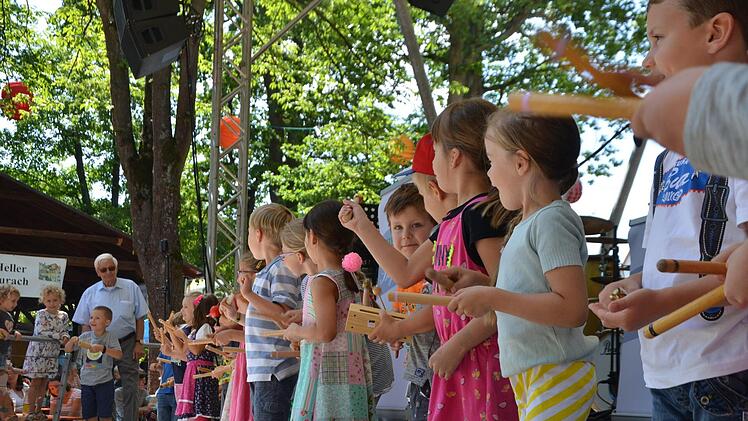 Die Kinder des Martin-Luther-Haues traten auf.   Foto: Richard Sänger