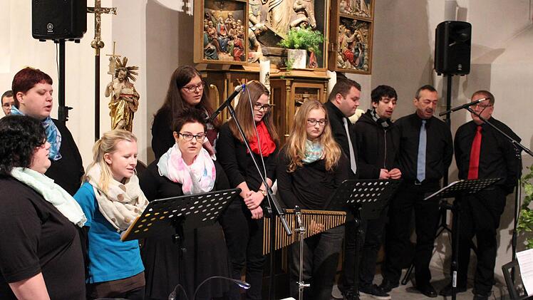 Tolle Stimmen sind im Ministrantenchor vereint.  Foto: Franz Behrschmidt