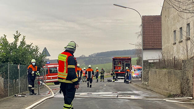 Erdgeschoss komplett ausgebrannt
