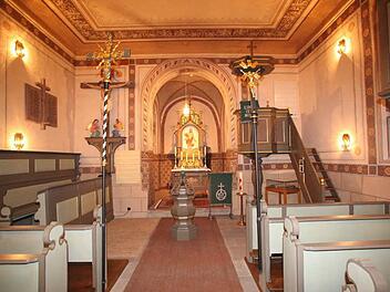 Die Brunner Stephanuskirche wartet wieder auf die Brunner Gläubigen.Foto: Wolf
