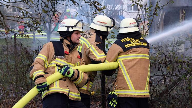 Ein Großaufgebot der Feuerwehren war im Einsatz. Foto: Dieter Radziej