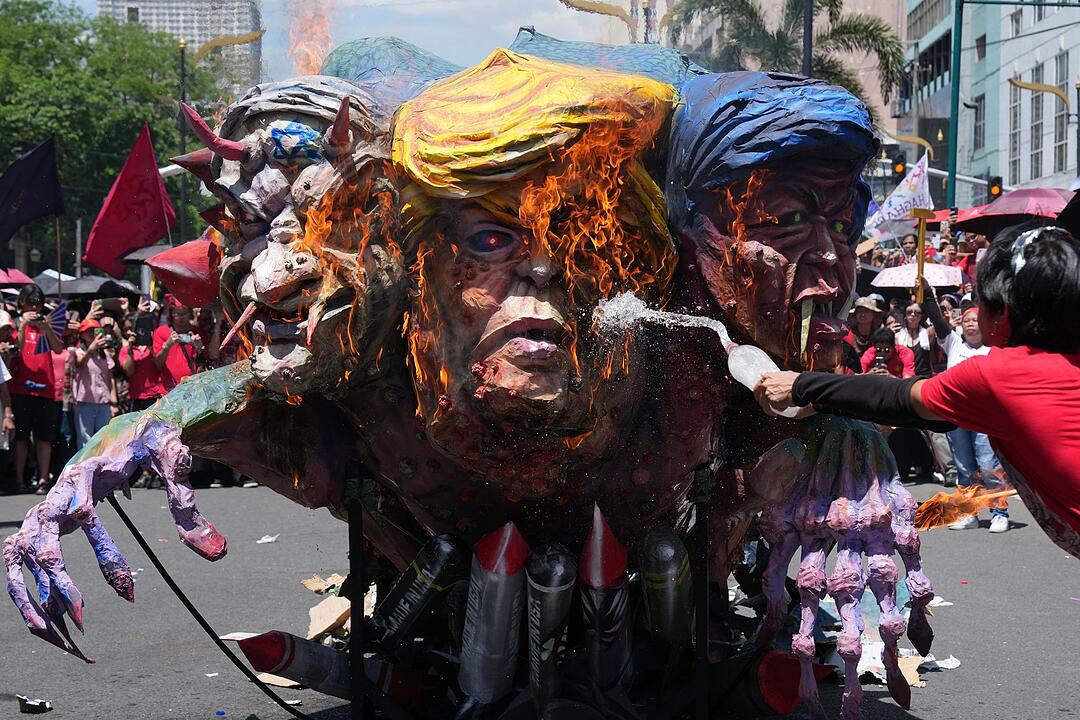 Demonstrationen zum 1. Mai - Manila