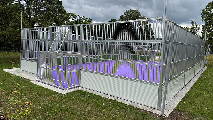 N&uuml;rnberg: Stadt er&ouml;ffnet neuen Soccer-Court an der F&uuml;rther Stra&szlig;e
