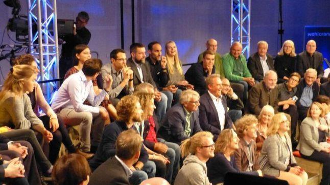 Auch die Bürger ergriffen das Wort bei der Wahl-Arena im Hegelsaal. Fotos: Julian Megerle
