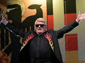 Konzert des S&auml;ngers Heino aus Solidarit&auml;t mit Feuerwehrmann