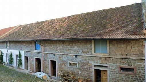 Das frühere Stallgebäude