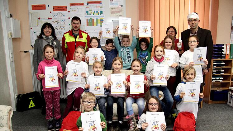 Am Ende gab es die Zertifikate.Richard Sänger