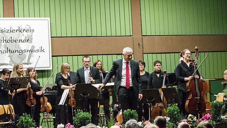 Impressionen vom Neujahrskonzert mit dem Musizierkreis Neustadt unter der Leitung von Norbert Luche.Foto: Jochen Berger
