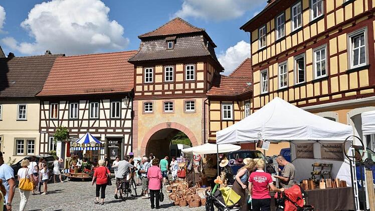 Herrliches Fachwerk umrahmte den Königsberger Markt.