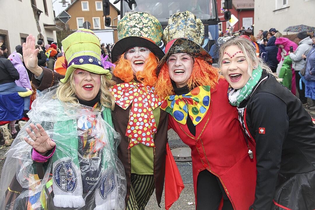 Großer Faschingsumzug  zum Stadtsteinacher Marktplatz