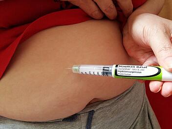 Der ständige Begleiter bei Diabetes: Insulin.