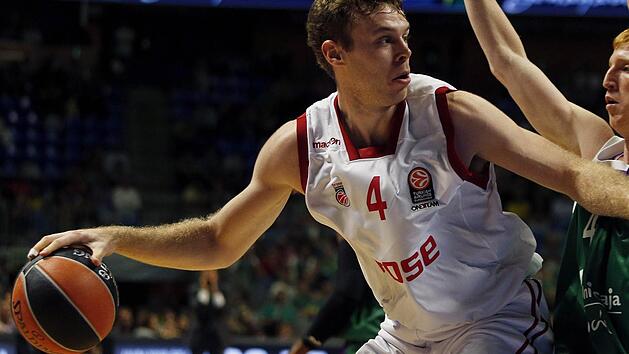 Brose Baskets-Akteur Nicolo Melli Foto: EPA/Jorge Zapata/dpa