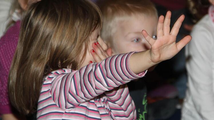 Nein, das will ich nicht. Die Jungen und Mädchen des Kasendorfer Kindergarten lernten, dass Nein sagen ihr Recht ist. Foto: Jürgen Gärtner