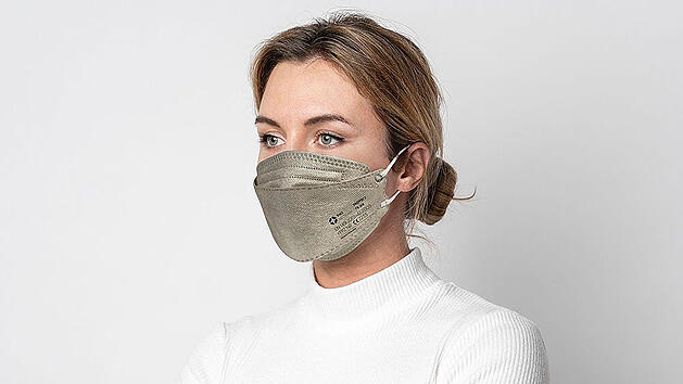 FFP2-Maske aus Gold