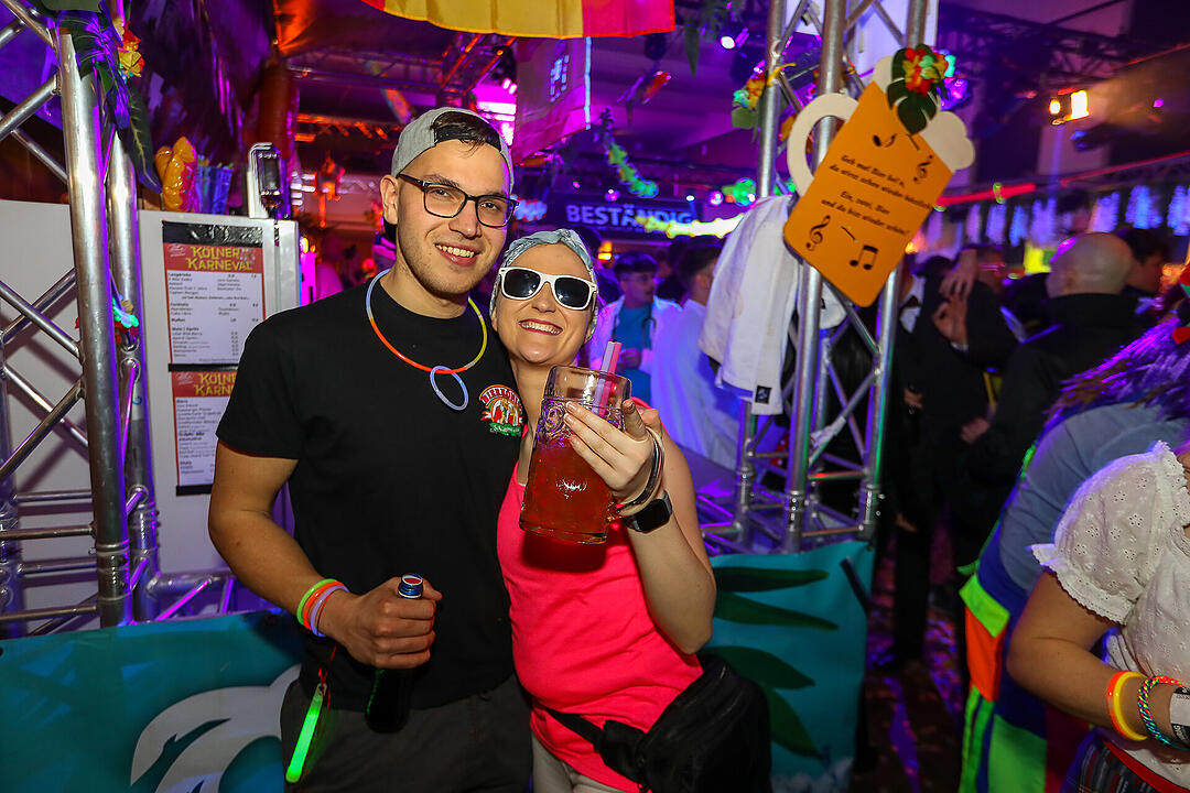 Beste Partystimmung in der Stadthalle