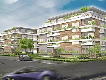 Mit leichten Änderungen können die Architekten ihre Pläne nun umsetzen. Entwurf: Bornhofen Architekten