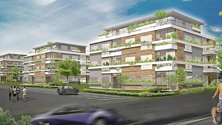 Mit leichten Änderungen können die Architekten ihre Pläne nun umsetzen. Entwurf: Bornhofen Architekten