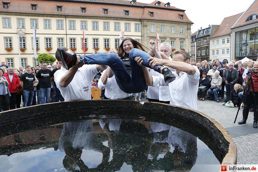 Gautschfeier 2015 der Mediengruppe Oberfranken in Bamberg