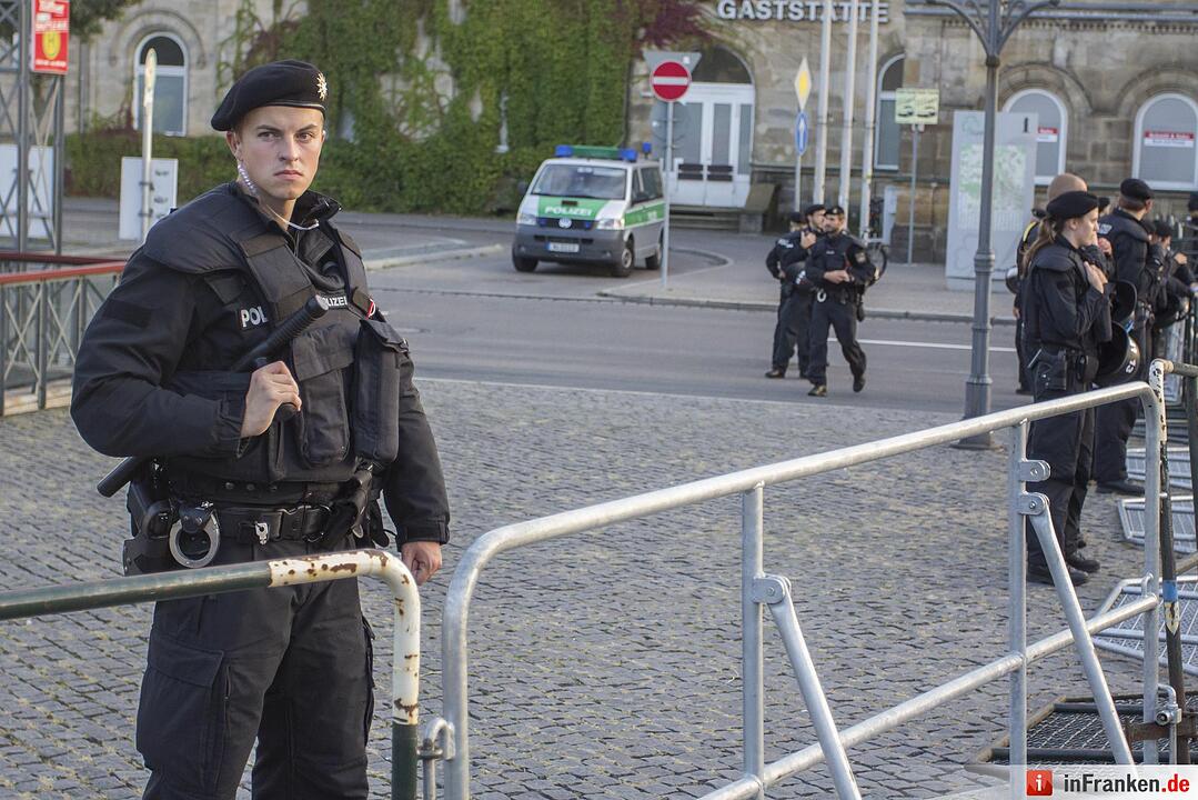 Drei Kundegebungen am Donnerstag in Fürth - Polizei zieht positive Bilanz