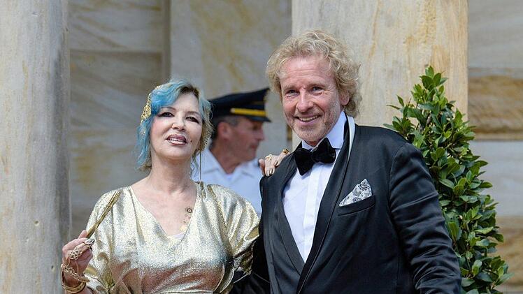Thomas Gottschalk mit Frau TheaFoto: Matthias Balk/ dpa