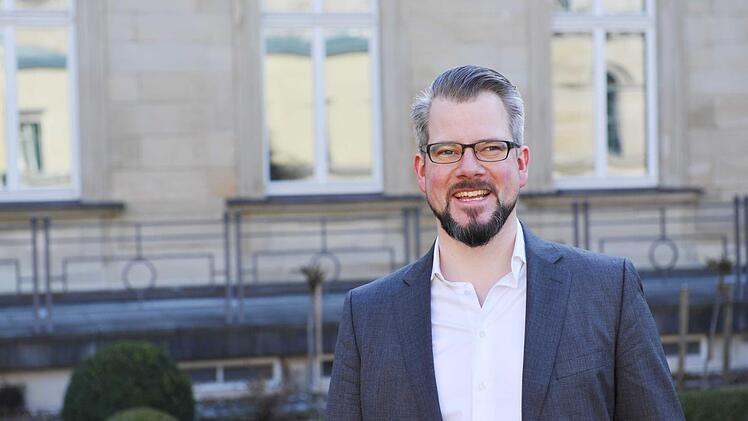 Bernhard F. Loges  vor seiner ersten Spielzeit in Coburg. Andrea Kremper