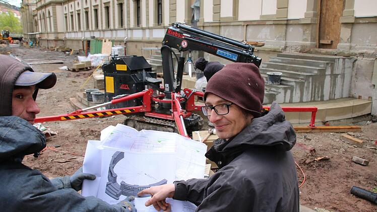 Eindrücke von der Baustelle Luitpoldbad. Foto: Ralf Ruppert