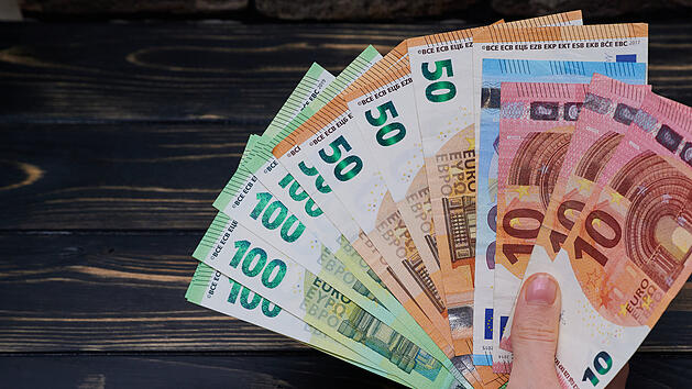 Geld, Euro, Rente, Geldscheine