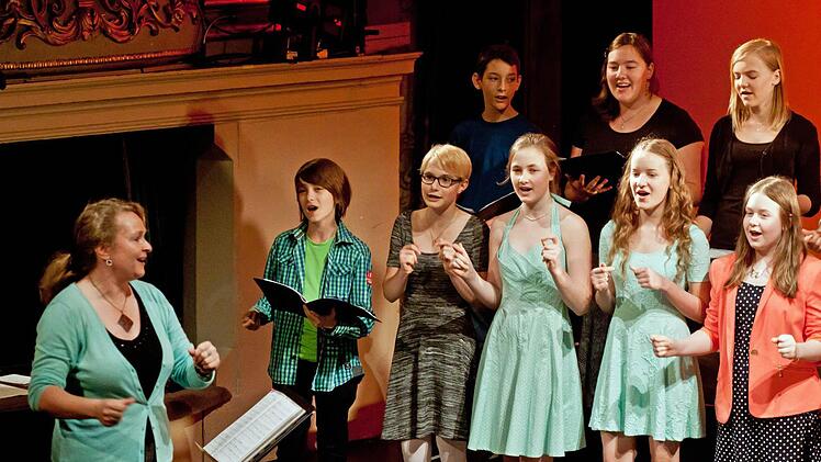 Konzert des Kinderchors des Landestheater Coburg Foto: Jochen Berger