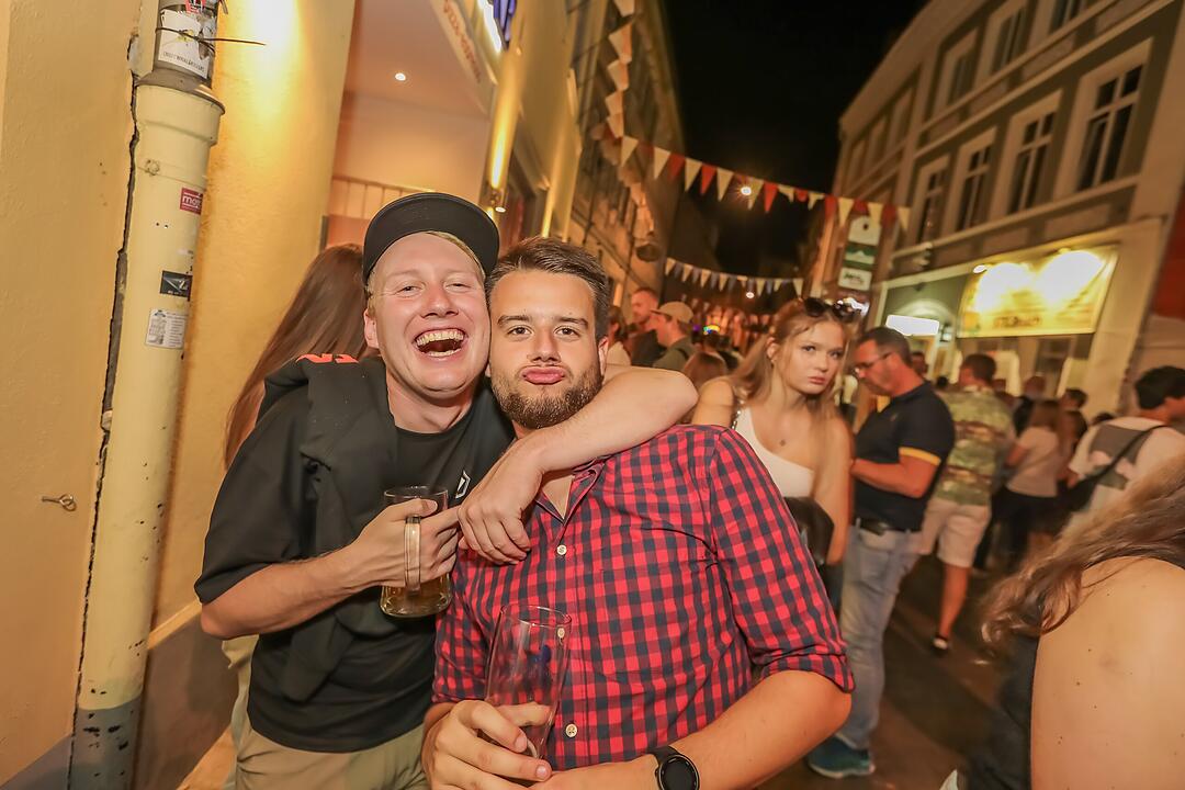Endlich wieder Partystimmung im Sandgebiet