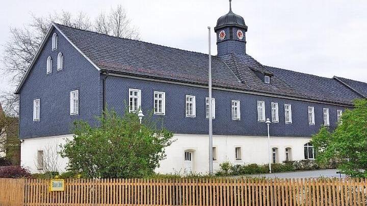 Das Untere Schloss in Wildenheid stammt aus dem 17. Jahrhundert.