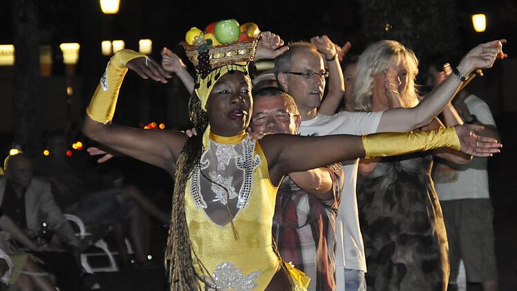 Summertime 2015 im Kurgarten in Bad Kissingen Foto: Peter Klopf
