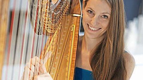 Bettina Linck ist eine &auml;u&szlig;erst talentierte Harfenistin. Foto: privat