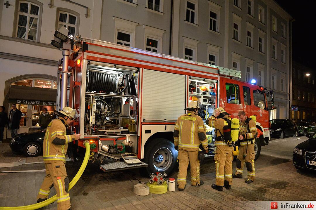 Zimmerbrand in Bamberg