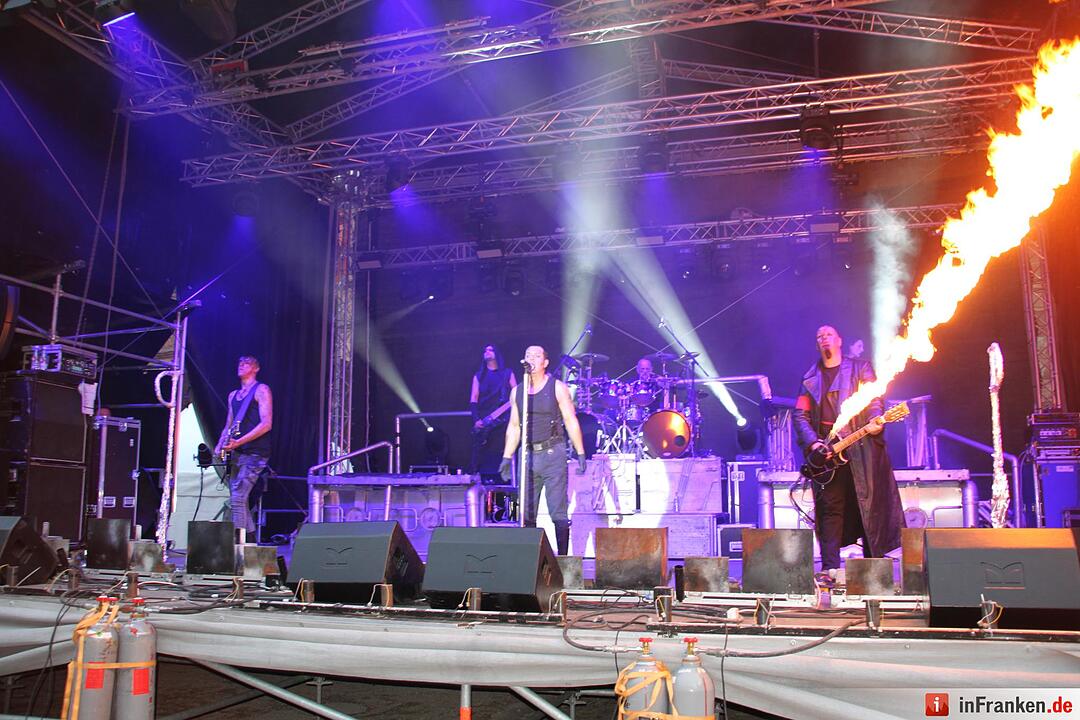 Stahlzeit-Konzert auf der Plassenburg in Kulmbach