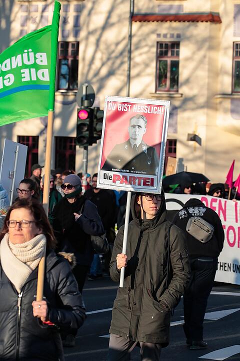 Fest der Demokratie, III. Weg und Anti-Nazi-Demonstrationen in Bamberg