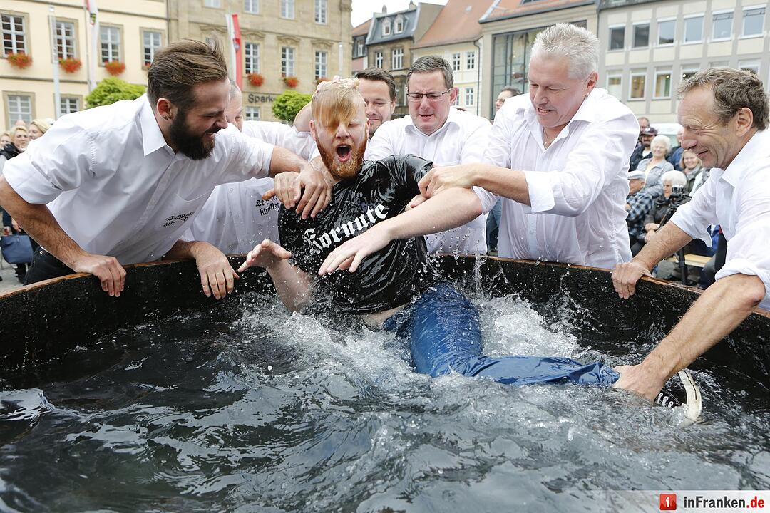 Gautschfeier 2015 der Mediengruppe Oberfranken in Bamberg