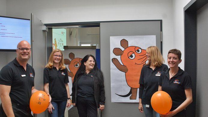 Das Vorbereitungsteam mit (von links): Mark Plate, Natascha Below (Unterstützungsgruppe (UG)  ILS, Ulrike Cäsar, Sabine Faulhaber (UG-ILS) und Jessica Kraus.Hanns Friedrich