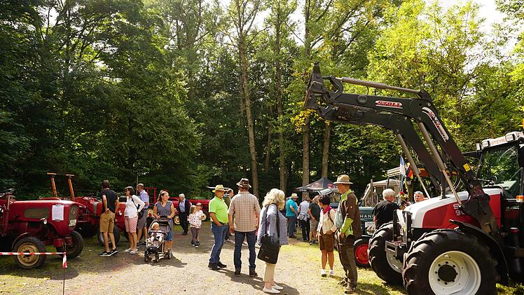 Gut besucht war das  Traktoren- und Unimogtreffen des Rhönklub-Zweigvereins Oberweißenbrunn.