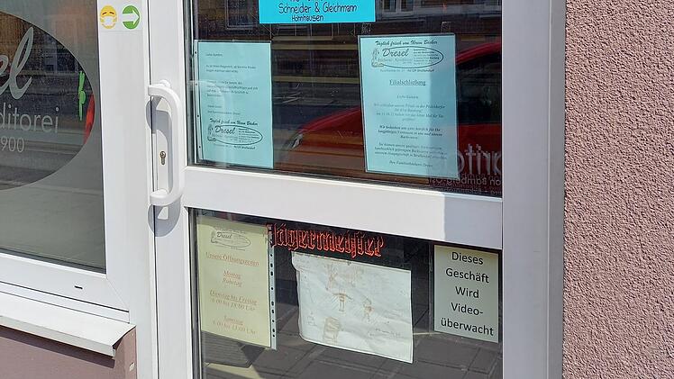 Bamberg: Familien-Bäckerei Dresel schließt Filiale in Bamberg - "wird nicht übernommen"