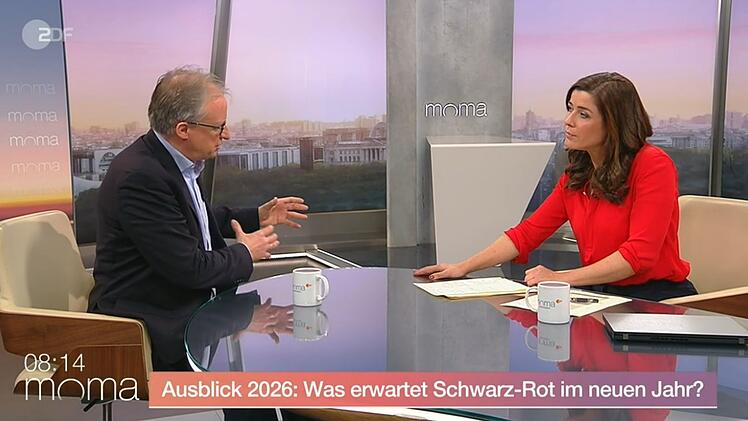 Im Gespr&auml;ch mit Eva-Maria Lemke wagte Politikwissenschaftler Albrecht von Lucke im ZDF-Moma eine Jahresbilanz.