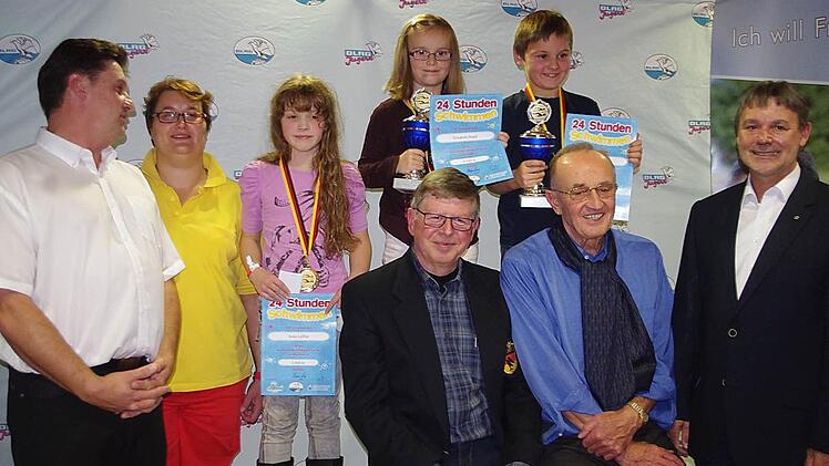 24-Stunden-Schwimmen im Crana Mare Kronach. Foto: Heike Sch&uuml;lein