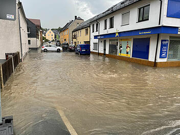 Hochwasser in Franken