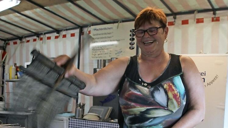 Hier wedelt dir Chefin selbst. Rosemarie Wittmann isst am Berg selber den Fisch am Liebsten.